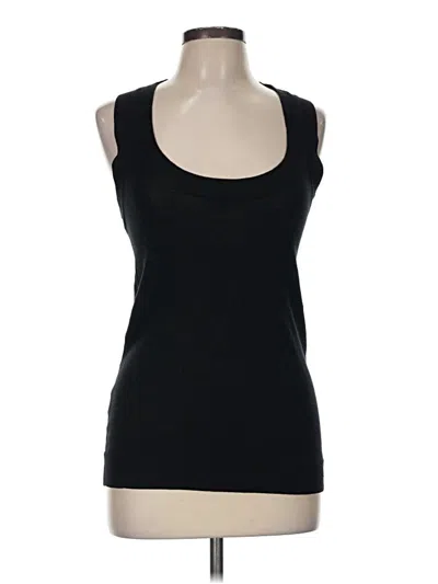 Pre-owned Bcbgmaxazria Tank Top Black Strapless Neckline Tops