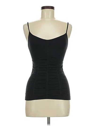 Pre-owned Bcbgmaxazria Tank Top Black Strapless Neckline Tops
