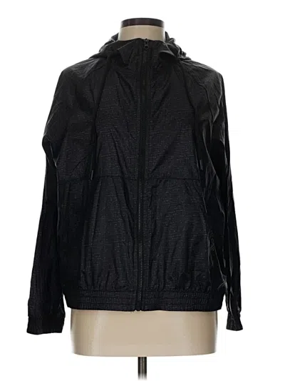 Pre-owned Bcbgmaxazria Track Jacket In Black