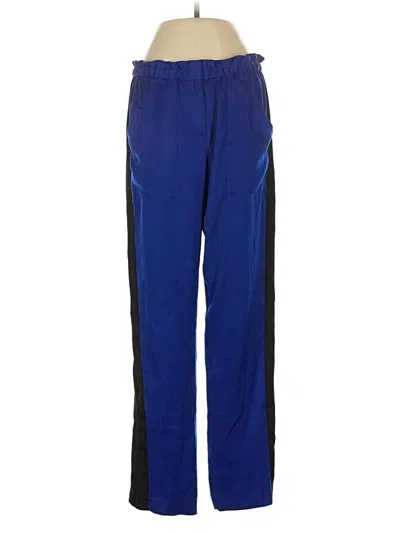 Pre-owned Bcbgmaxazria Track Pants In Blue