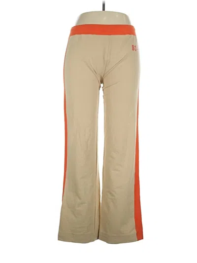 Pre-owned Bcbgmaxazria Track Pants In Tan