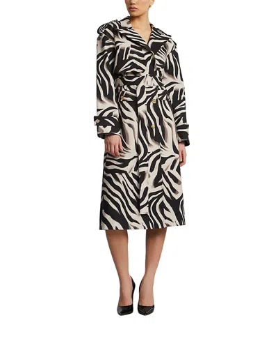 Bcbgmaxazria Trench Jacket Dress In Multi