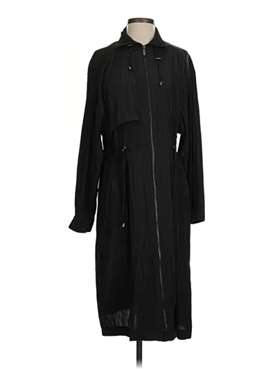 Pre-owned Bcbgmaxazria Trenchcoat In Black