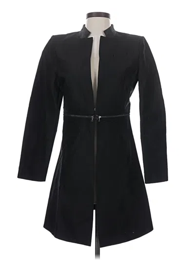 Pre-owned Bcbgmaxazria Trenchcoat In Black