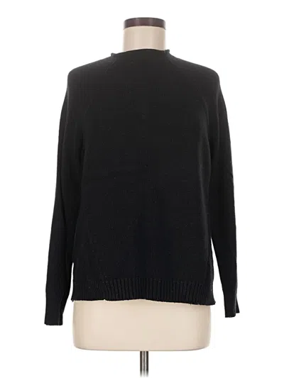 Pre-owned Bcbgmaxazria Turtleneck Sweater In Black