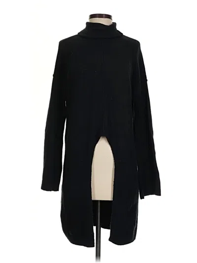 Pre-owned Bcbgmaxazria Turtleneck Sweater In Black