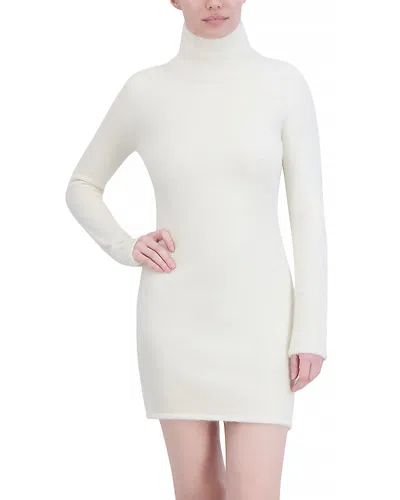 Bcbgmaxazria Turtleneck Sweater Dress In Pristine