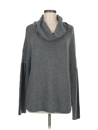 Pre-owned Bcbgmaxazria Turtleneck Sweater In Gray