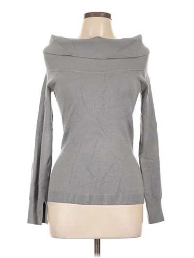 Pre-owned Bcbgmaxazria Turtleneck Sweater In Gray