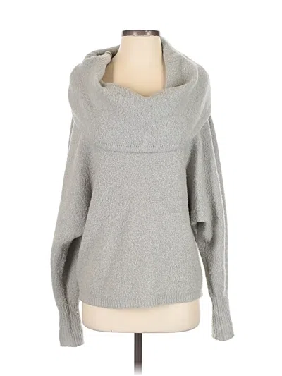 Pre-owned Bcbgmaxazria Turtleneck Sweater In Gray