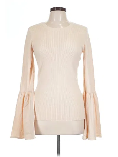 Pre-owned Bcbgmaxazria Turtleneck Sweater In Ivory