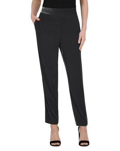 Bcbgmaxazria Velvet Pants In Noir