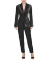 Bcbgmaxazria Velvet Tuxedo Jacket In Noir