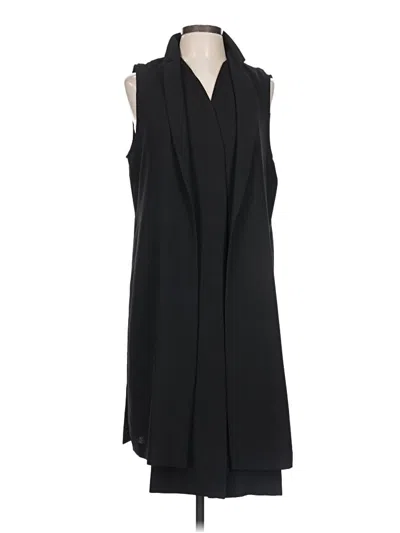 Pre-owned Bcbgmaxazria Vest In Black