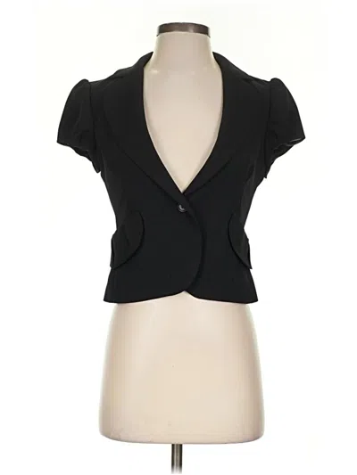 Pre-owned Bcbgmaxazria Vest In Black