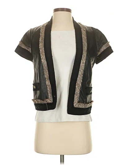 Pre-owned Bcbgmaxazria Vest In Brown