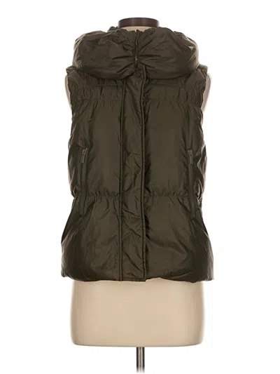 Pre-owned Bcbgmaxazria Vest In Green
