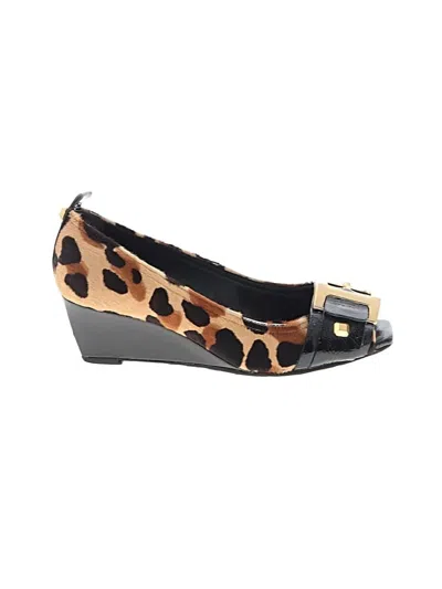 Pre-owned Bcbgmaxazria Wedges In Black