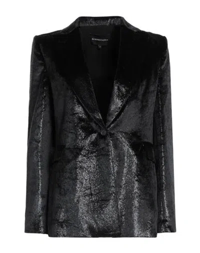 Bcbgmaxazria Woman Blazer Black Size 10 Polyester