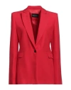 Bcbgmaxazria Woman Blazer Red Size 6 Viscose