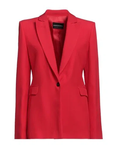 Bcbgmaxazria Woman Blazer Red Size 6 Viscose In Red
