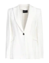 Bcbgmaxazria Woman Blazer White Size 10 Viscose In White