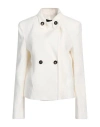 Bcbgmaxazria Woman Blazer White Size 8 Linen