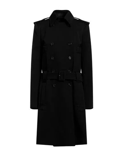 Bcbgmaxazria Woman Coat Black Size 4 Virgin Wool, Elastane, Polyamide