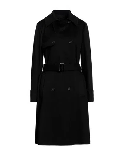 Bcbgmaxazria Woman Coat Black Size 4 Virgin Wool, Polyamide