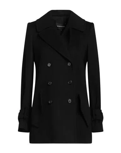 Bcbgmaxazria Woman Coat Black Size 8 Wool