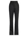 Bcbgmaxazria Woman Pants Black Size 4 Virgin Wool, Mohair Wool, Polyamide In Black