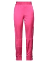 BCBGMAXAZRIA BCBGMAXAZRIA WOMAN PANTS FUCHSIA SIZE 4 VISCOSE, VIRGIN WOOL, ELASTANE
