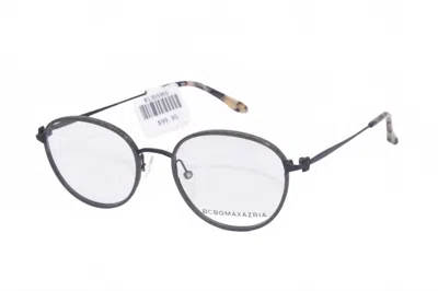 Bcbgmaxazria Women's Adelina Round Eyeglasses In Black In Gold