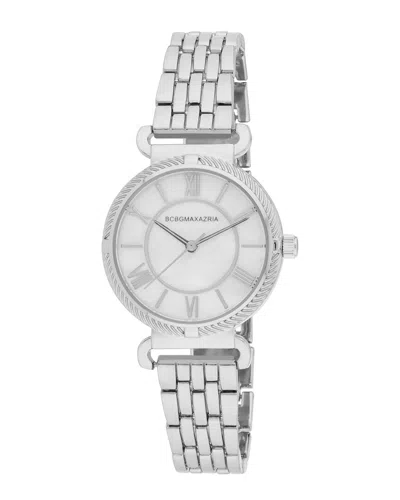 Bcbg Maxazria Women's Alara 31 Watch In Silver