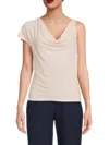 Bcbgmaxazria Women's Asymmetric Top In Blush