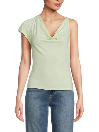 Bcbgmaxazria Women's Asymmetric Top In Jade