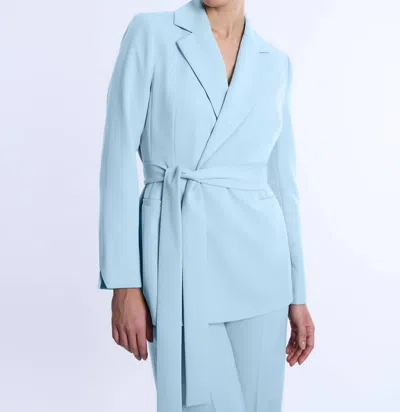 BCBGMAXAZRIA WOMEN'S BELTED TAILORED JACKET IN SEAFOAM