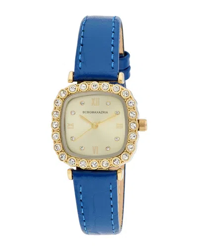 Bcbg Maxazria Women's Halo 28 Watch In Blue
