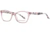 Bcbgmaxazria Women's Lizzie Eyeglasses In Blush In Pink