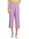 Bcbgmaxazria Woven Wide Leg Pants In Lilac