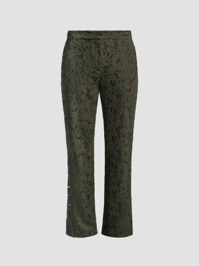Bcbgmaxazria Women's Safiya Lace Tailored Pants In Animal Print
