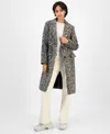 Bcbgmaxazria Plus Size Single-breasted Coat In Brown