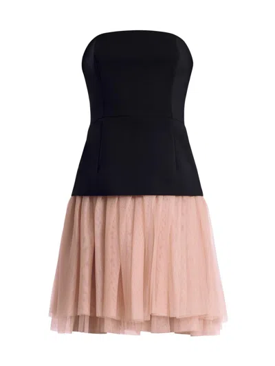 Bcbgmaxazria Women's Strapless Tutu Dress In Black