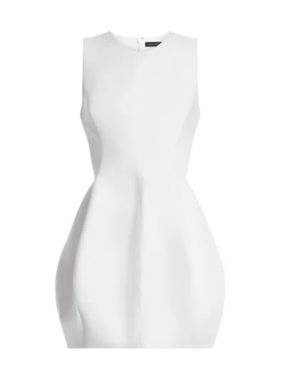 Bcbgmaxazria Women's Structured Bubble Minidress In White