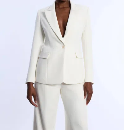 Bcbgmaxazria Women's Tailored Jacket In Jasmine In White