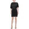 Bcbgmaxazria Draped Sheath Dress In Black