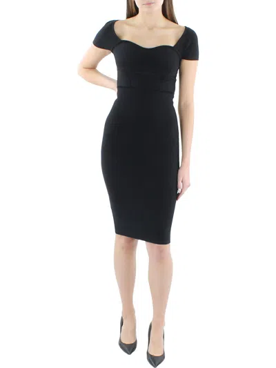 Bcbgmaxazria Womens Cut-out Bodycon Cocktail And Party Dress In Black