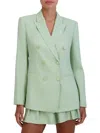 Bcbgmaxazria Double Breasted Blazer In Multi