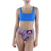 Bcbgmaxazria Womens Printed Nylon Swim Bottom Separates In Multi