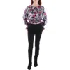 Bcbgmaxazria Womens Printed Office Blouse In Multi